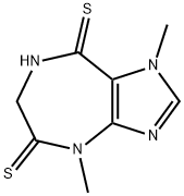 Imidazo[4,5-e][1,4]diazepine-5,8-dithione,  1,4,6,7-tetrahydro-1,4-dimethyl- Structure