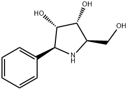 3,4-Pyrrolidinediol, 2-(hydroxymethyl)-5-phenyl-, (2R,3R,4S,5S)-|