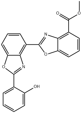 2'-(2-羟基苯基)-[2,4'-联苯并恶唑]-4-羧酸甲酯,151271-53-3,结构式