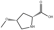 D-Proline, 4-methoxy-, cis- (9CI) Structure