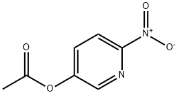 6-Nitro-3-pyridyl acetate Structure