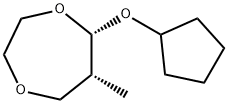 151294-13-2 1,4-Dioxepane,5-(cyclopentyloxy)-6-methyl-,cis-(9CI)
