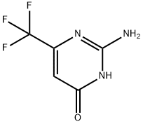 2-AMINO-4-HYDROXY-6-(TRIFLUOROMETHYL)PYRIMIDINE Struktur