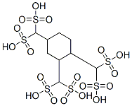 cyclohexane-1,2,4-tris(methylenesulfonate) 结构式