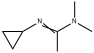 Ethanimidamide, N-cyclopropyl-N,N-dimethyl- (9CI) 结构式