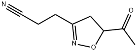 3-이속사졸프로판니트릴,5-아세틸-4,5-디히드로-(9CI)