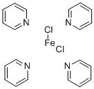 二氯四(吡啶)铁 结构式