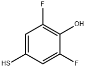 Phenol, 2,6-difluoro-4-mercapto- (9CI) Struktur