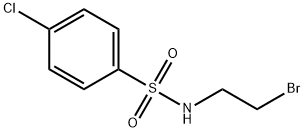 N1-(2-BROMOETHYL)-4-CHLOROBENZENE-1-SULFONAMIDE, TECH Structure