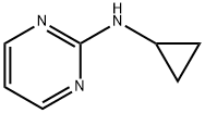 2-Pyrimidinamine, N-cyclopropyl- (9CI) Structure
