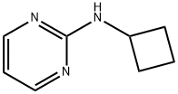 2-Pyrimidinamine, N-cyclobutyl- (9CI) Structure