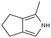 Cyclopenta[c]pyrrole, 2,4,5,6-tetrahydro-1-methyl- (9CI) 结构式