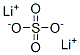 LITHIUM SULFATE, ANHYDROUS/ 98+%",15147-42-9,结构式