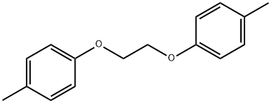 1,2-bis(p-tolyloxy)ethane Struktur