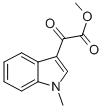 2-(1-甲基-1H-吲哚-3-基)-2烷酸乙酯,151490-40-3,结构式