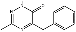 5-苄基-3-甲基-1,2,4-三嗪-6(1H)-酮, 15150-71-7, 结构式