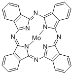 MOLYBDENUM PHTHALOCYANINE 结构式