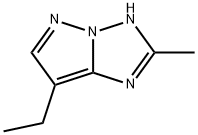 1H-Pyrazolo[1,5-b][1,2,4]triazole,  7-ethyl-2-methyl-  (9CI) Structure