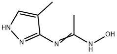 Ethanimidamide,  N-hydroxy-N-(4-methyl-1H-pyrazol-3-yl)- 结构式