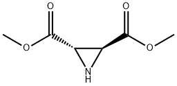 (2S,3S)-二甲基氮丙啶-2,3-二羧酸酯 结构式