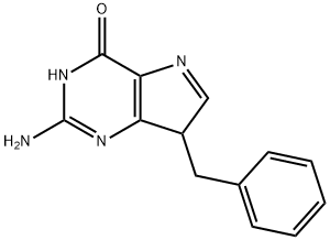 9-benzyl-9-deazaguanine 结构式