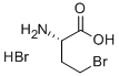 L(+)-2-氨基-4-溴丁酸氢溴酸盐,15159-65-6,结构式