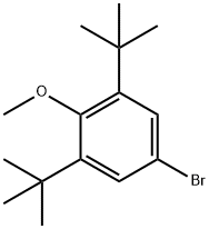 5-ブロモ-1,3-ジ-TERT-ブチル-2-メトキシベンゼン 化学構造式