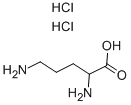 DL-ORNITHINE DIHYDROCHLORIDE Structure