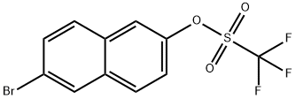 三氟甲烷磺酸-6-溴-2-萘酯,151600-02-1,结构式