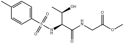 tosylthreonylglycine methyl ester Structure