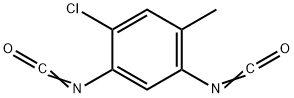 4-氯-6-甲基间亚苯基二异氰酸酯,15166-26-4,结构式