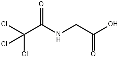 2-[(2,2,2-三氯乙酰基)氨基]乙酸, 15166-50-4, 结构式