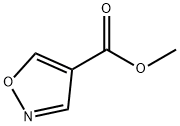 ISOXAZOLE-4-CARBOXYLIC ACID METHYL ESTER 化学構造式