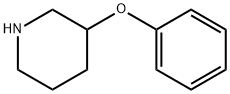 3-フェノキシピペリジン 化学構造式