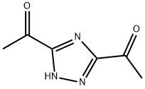 Ethanone, 1,1-(1H-1,2,4-triazole-3,5-diyl)bis- (9CI) Structure