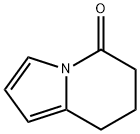 5(6H)-Indolizinone,7,8-dihydro-(9CI) Structure