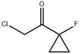 Ethanone, 2-chloro-1-(1-fluorocyclopropyl)- (9CI) Struktur