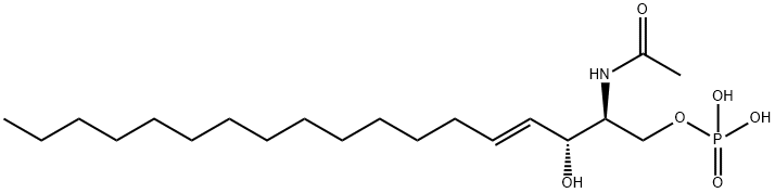 C2 Ceramide-1-phosphate Structure