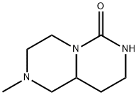 6H-Pyrazino[1,2-c]pyrimidin-6-one,octahydro-2-methyl-(9CI) Structure