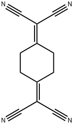(1,4-CYCLOHEXANEDIYLIDENE)-DIMALONONITRILE Struktur