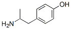 l-p-Hydroxyamphetamine Struktur