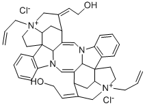 Alcuronium Chloride Struktur