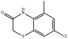 7-chloro-5-methyl-2H-1,4-benzothiazin-3(4H)-one Structure
