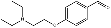 4-(2-DIETHYLAMINO-ETHOXY)-BENZALDEHYDE, 15182-94-2, 结构式