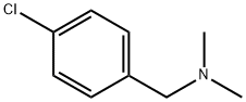 1-(4-クロロフェニル)-N,N-ジメチルメタンアミン 化学構造式