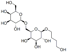 .beta.-D-Galactopyranoside, 4-hydroxybutyl 6-O-.beta.-D-galactopyranosyl- 结构式