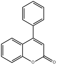 2H-1-Benzopyran-2-one, 4-phenyl- Struktur