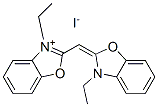 3-ethyl-2-[(3-ethyl-3H-benzoxazol-2-ylidene)methyl]benzoxazolium iodide|碘化布他酮