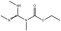 Carbamic  acid,  methyl[(methylamino)(methylimino)methyl]-,  ethyl  ester  (9CI),151856-53-0,结构式