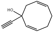 2,6-Cyclooctadien-1-ol, 1-ethynyl- (9CI) Structure